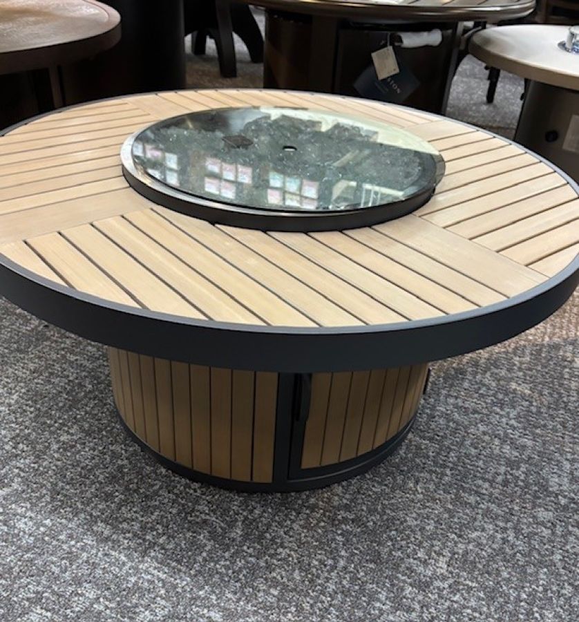 Brooks Outdoor 42” Rd Fire Table  : furniture