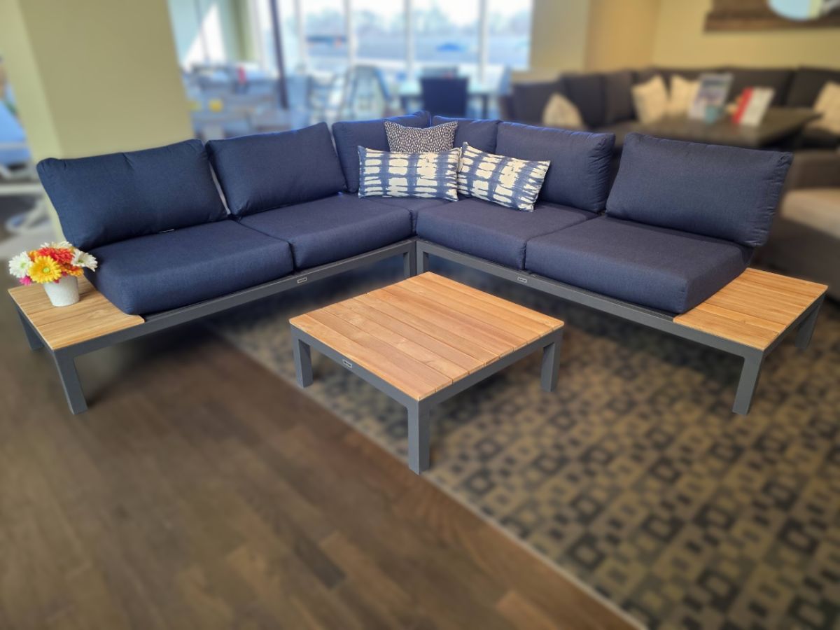 Elba Corner Sectional Set : outdoor-patio