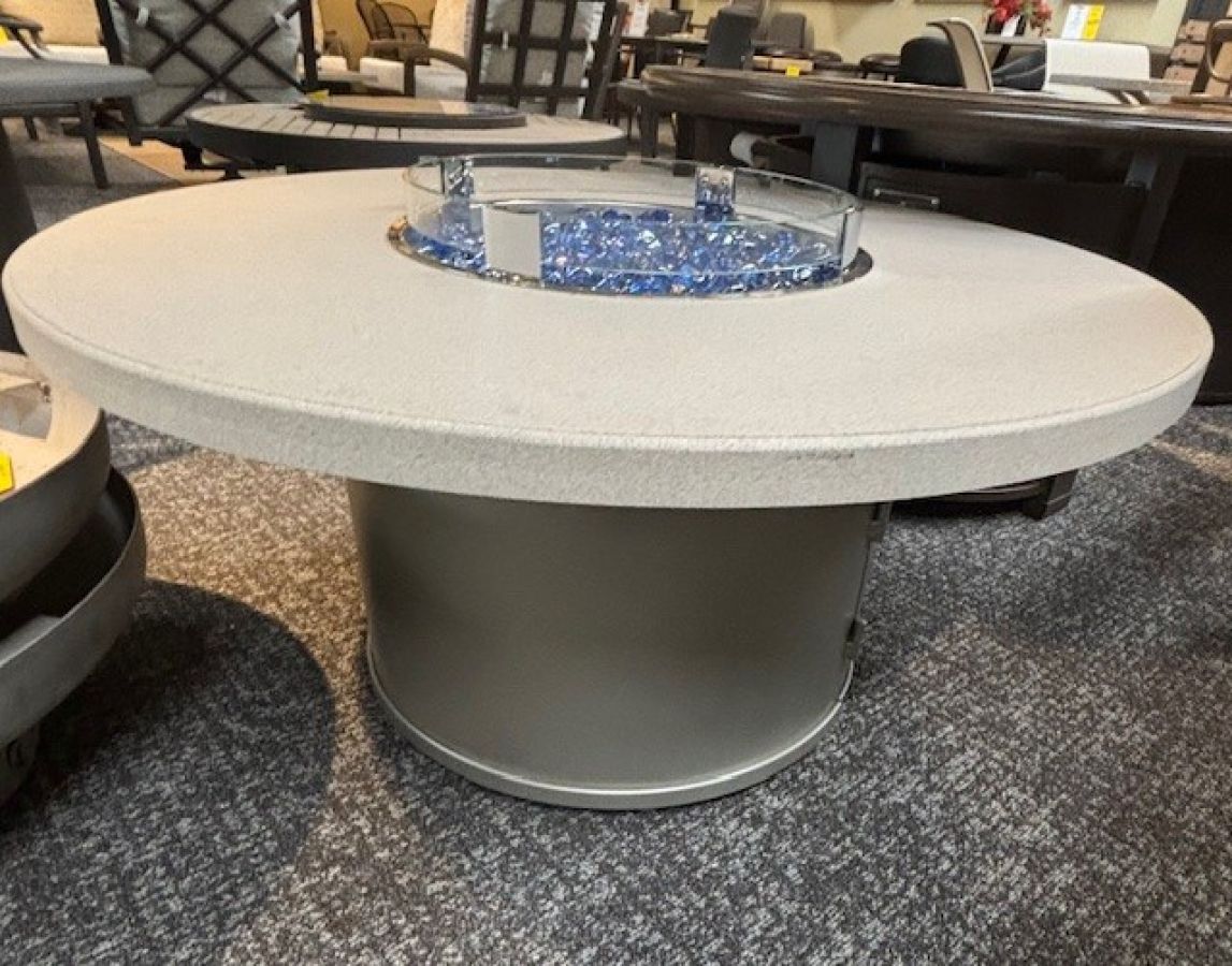 Tropitone Outdoor 42” Rd Matrix Fire Table : furniture