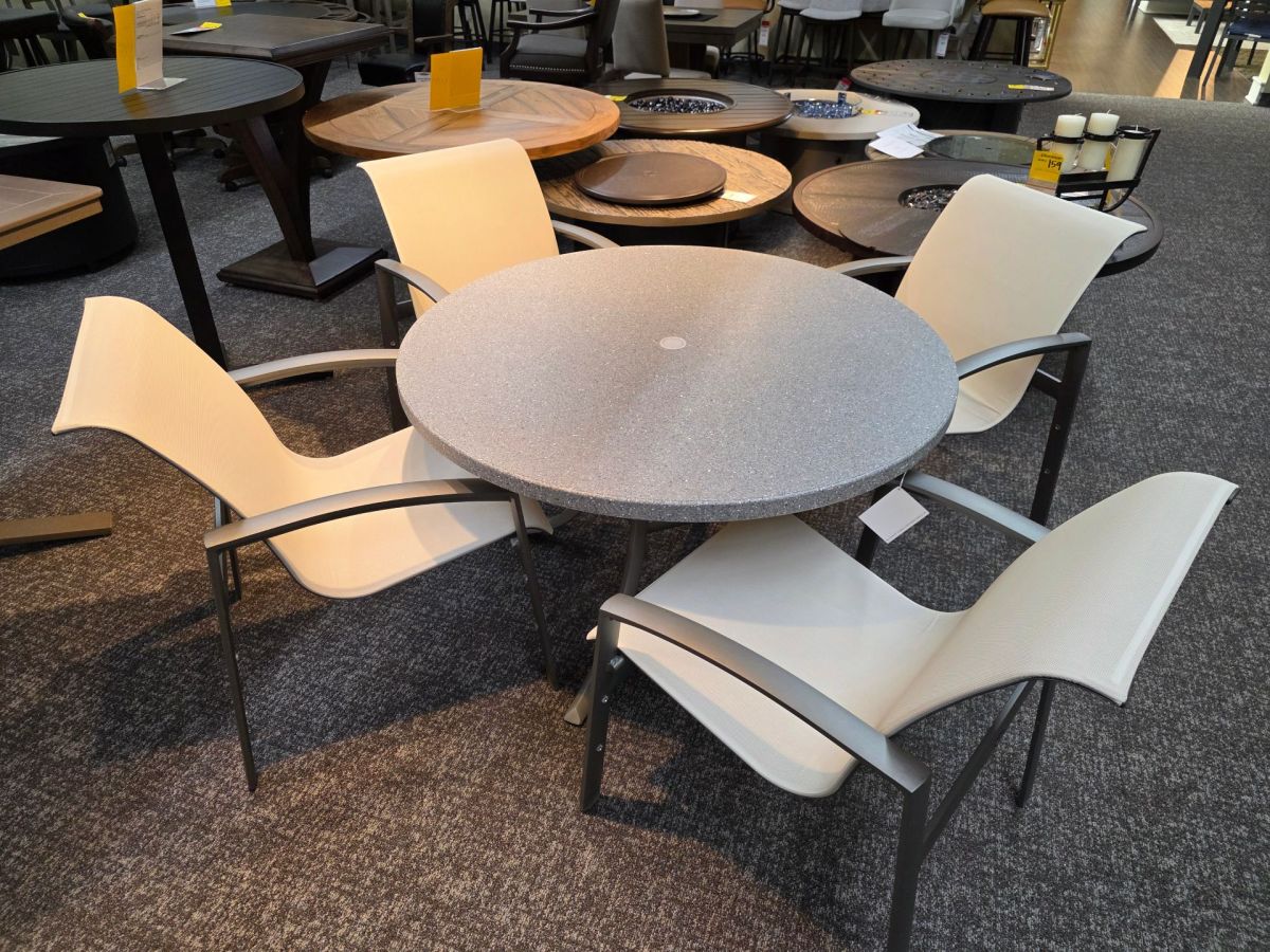 Metropolis/Matrix Outdoor 5pc Set : furniture