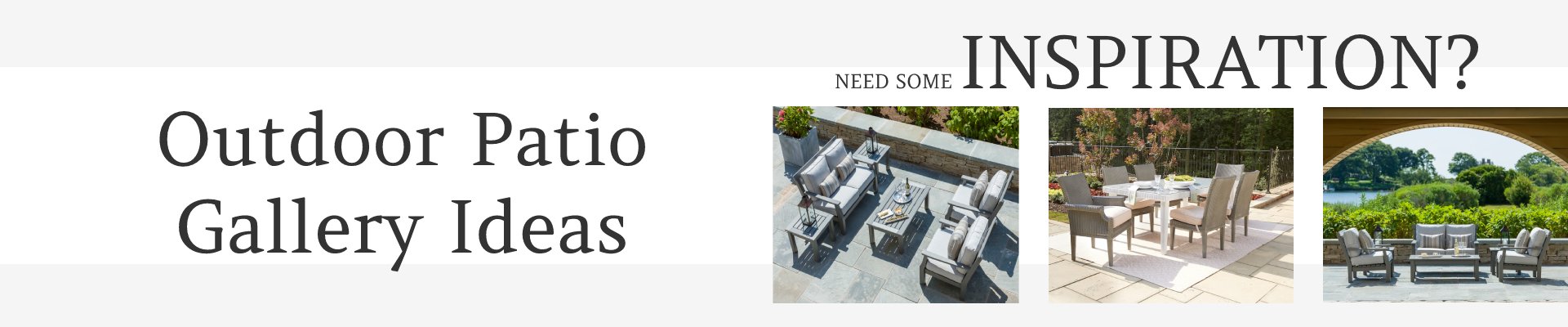 Inspirational Outdoor Patio Gallery Ideas