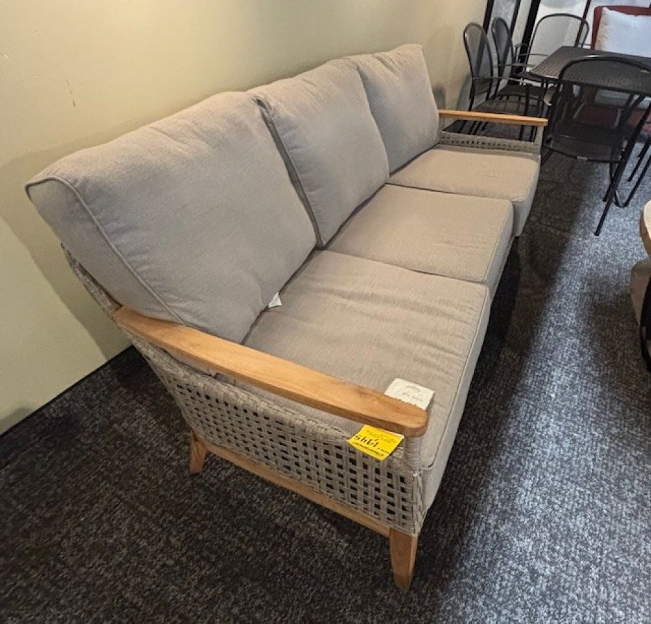 Winston Teak/Weave Outdoor Sofa  : furniture